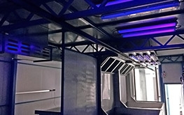 Fpi penetran fluorescent penetrant inspection line