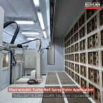 elektrostatik yas boya uygulama bell tabanca paylasim SM