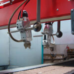 flat bed ceramic tile spray painting coating machine - 4_2