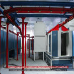 powder coating line for bathroom radiators - 1