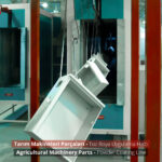 agricultural machinery parts powder coatingline-1