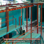 agricultural machinery parts powder coatingline-2