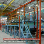 agricultural machinery parts powder coatingline-4