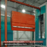 agricultural machinery parts powder coatingline-5