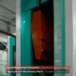 agricultural machinery parts powder coatingline-7