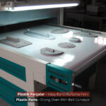 plastic parts drying oven with belt conveyor-4