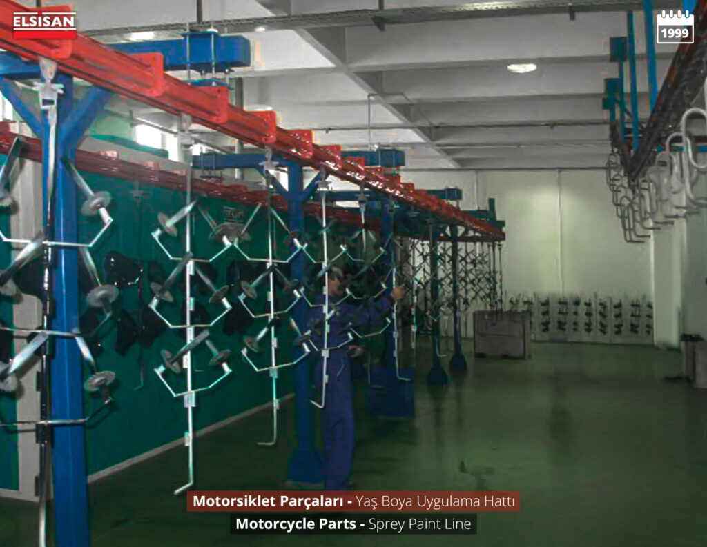 MotorcyclePartsSprayPaintLine - 4