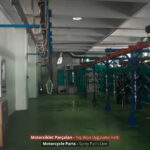 MotorcyclePartsSprayPaintLine - 5