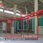 Powder Coating Line of Generator Parts _1