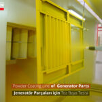 Powder Coating Line of Generator Parts _4