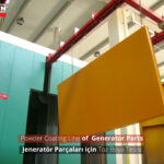 Powder Coating Line of Generator Parts _6
