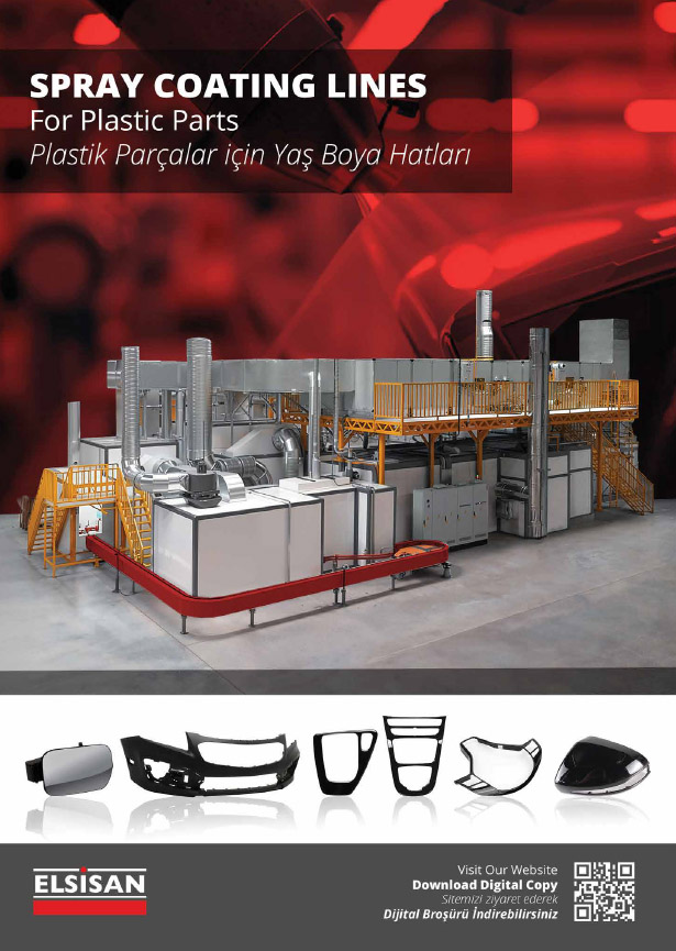 Spray Painting Lines for Plastic Parts - Plastik Parcalar icin Yas Boya Hatlari - Thumbnail for web