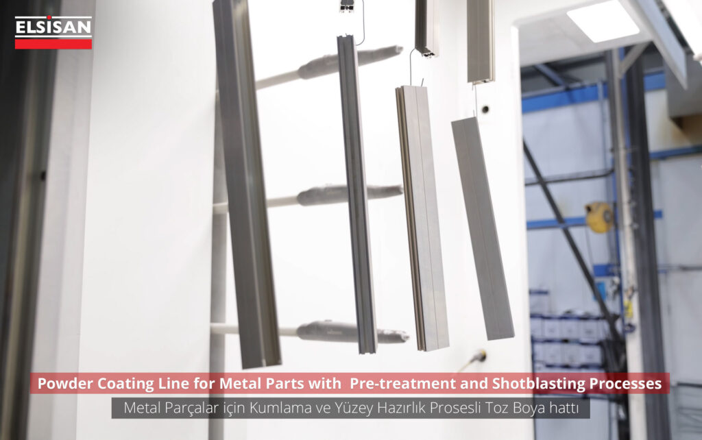 Metal parts powder coating with pretreatment and shotblasting-4