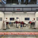 Polish booth grinding sanding deburring booth taslama zimpara parlatma kapinleri 1