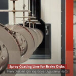 disk brake spray coating line - fren diski yas boya hatti - Elsisan-pretreatment