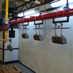 OKM-D Chemosil dip coating for metal cast parts loading area - web