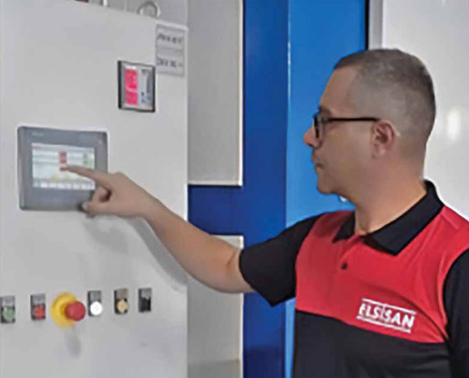 Control Panel for Batch Oven