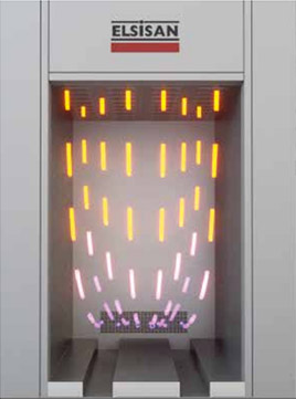 Top to Bottom Air Flow