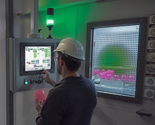 Control Panel for Spray Coating Line